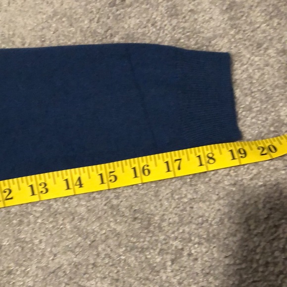 NWT Jessica Blue Long-Sleeve Top (Petite) - Picture 7 of 8